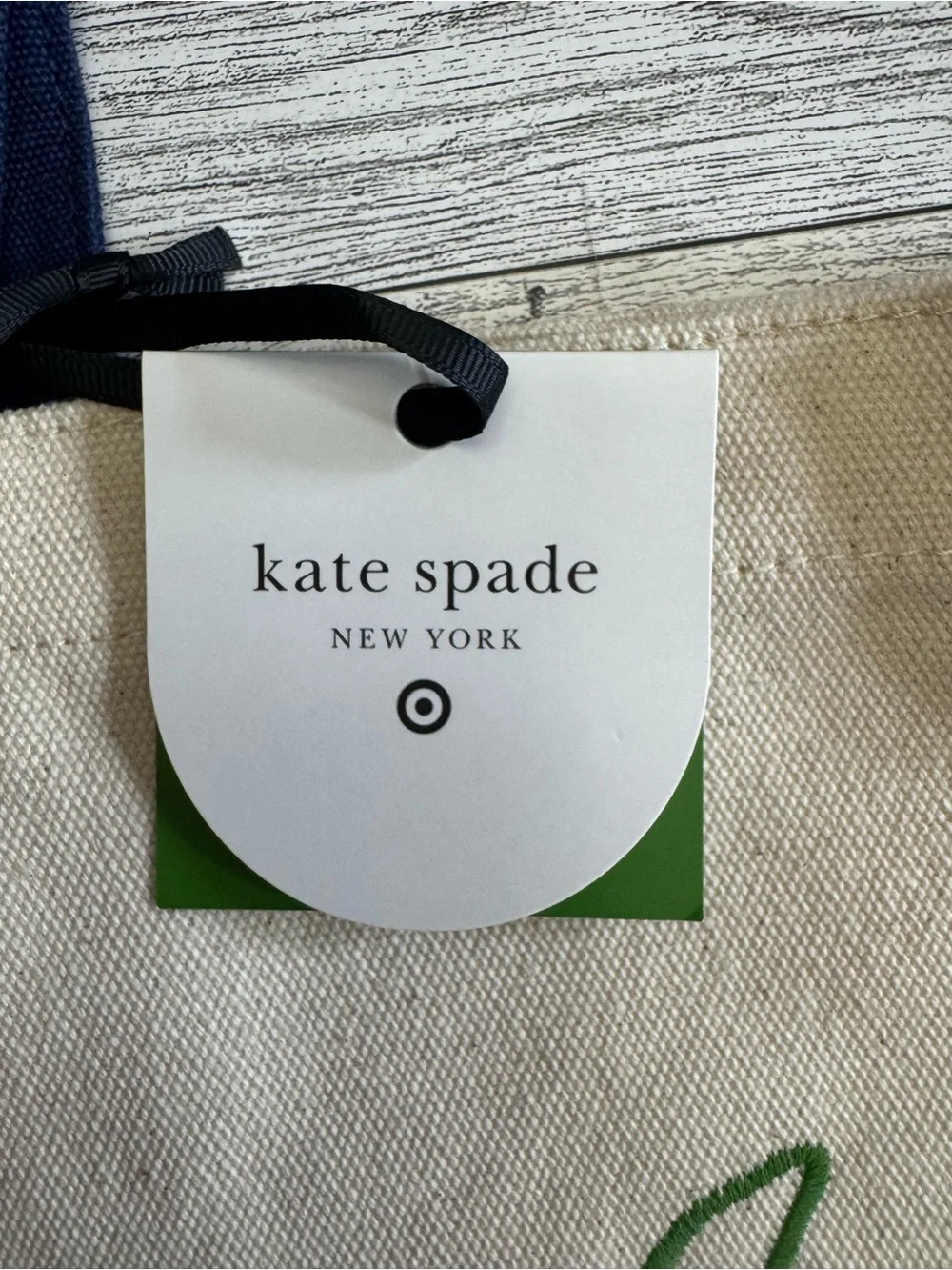 Kate Spade x Target Canvas Tote NWT
